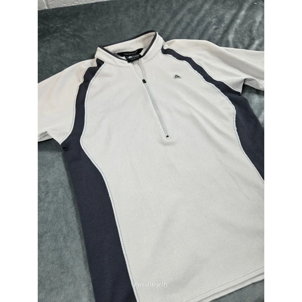 Y2K Nike Shirt Mens Medium 1/4 Zip ACG‎ Running Sphere Performance Blade Collar